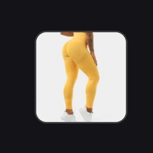 Halara In My Feels Seamless Flow Butt Lifting Leggings In Aspen Gold